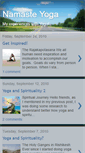 Mobile Screenshot of namasteyoga-healthyliving.blogspot.com