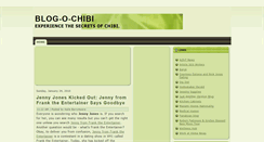 Desktop Screenshot of blogochibi.blogspot.com