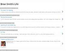 Tablet Screenshot of briansmithslife.blogspot.com