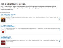 Tablet Screenshot of etcpublicidade.blogspot.com