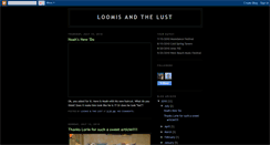 Desktop Screenshot of loomisandthelust.blogspot.com