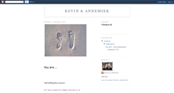 Desktop Screenshot of kevinannemiek.blogspot.com