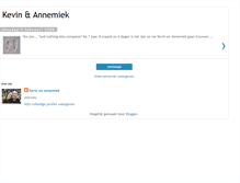 Tablet Screenshot of kevinannemiek.blogspot.com