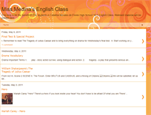 Tablet Screenshot of marionysenglishclass.blogspot.com