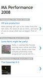 Mobile Screenshot of ma-performance.blogspot.com