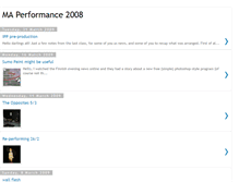 Tablet Screenshot of ma-performance.blogspot.com