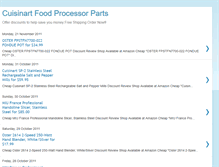 Tablet Screenshot of cuisinartfoodprocessorpart.blogspot.com