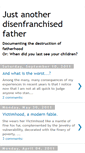 Mobile Screenshot of disenfranchisedfather.blogspot.com