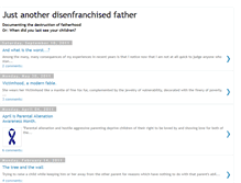 Tablet Screenshot of disenfranchisedfather.blogspot.com