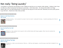 Tablet Screenshot of doing-laundry.blogspot.com