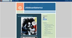 Desktop Screenshot of chistesantiamerica.blogspot.com