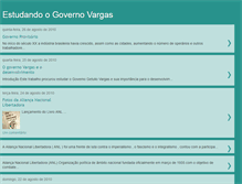 Tablet Screenshot of estudandoogovernovargas.blogspot.com