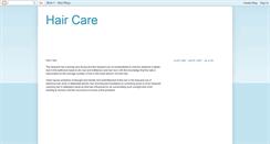 Desktop Screenshot of 4hair-care.blogspot.com