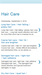 Mobile Screenshot of 4hair-care.blogspot.com