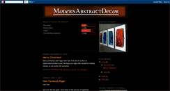 Desktop Screenshot of modernabstractdecor.blogspot.com