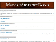 Tablet Screenshot of modernabstractdecor.blogspot.com