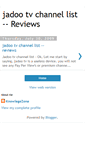 Mobile Screenshot of jadoo-tv.blogspot.com