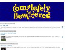 Tablet Screenshot of completelybewildered.blogspot.com