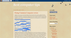Desktop Screenshot of best-pc-tips.blogspot.com