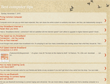 Tablet Screenshot of best-pc-tips.blogspot.com