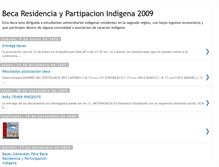 Tablet Screenshot of beca2009.blogspot.com