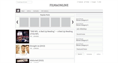 Desktop Screenshot of filmaonline-home.blogspot.com