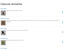 Tablet Screenshot of coleccionanimalitos.blogspot.com