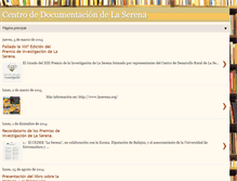 Tablet Screenshot of centrodedocumentaciondelaserena.blogspot.com