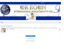 Tablet Screenshot of oregonintl.blogspot.com