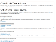 Tablet Screenshot of criticallinkstheatrejournal.blogspot.com