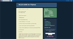 Desktop Screenshot of nclexguide4filipinos.blogspot.com