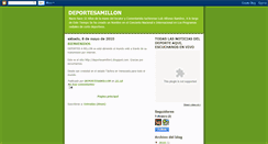 Desktop Screenshot of deportesamillon1.blogspot.com