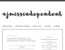 Tablet Screenshot of ajmissindependent.blogspot.com