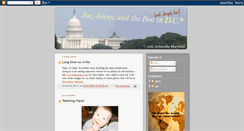 Desktop Screenshot of joejennydc.blogspot.com