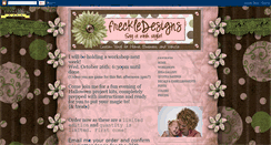 Desktop Screenshot of freckledesigns.blogspot.com
