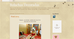 Desktop Screenshot of bolachasdecoradas.blogspot.com