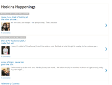 Tablet Screenshot of hoskinshappenings.blogspot.com
