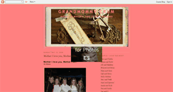 Desktop Screenshot of grandmommycrum.blogspot.com