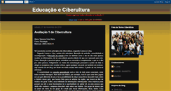 Desktop Screenshot of edu-ciber.blogspot.com