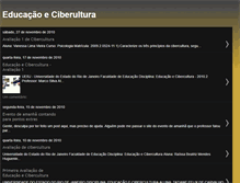 Tablet Screenshot of edu-ciber.blogspot.com