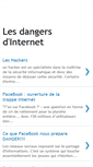 Mobile Screenshot of internet-et-dangers.blogspot.com