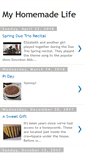 Mobile Screenshot of myhomemadelife.blogspot.com