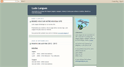 Desktop Screenshot of ludolangues.blogspot.com
