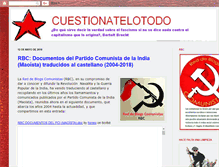 Tablet Screenshot of cuestionatelotodo.blogspot.com