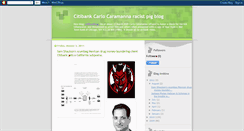 Desktop Screenshot of citibankisracist.blogspot.com
