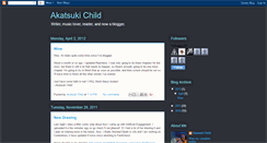 Desktop Screenshot of akatsukichild009.blogspot.com