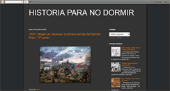 Desktop Screenshot of historiaparanodormiranhell.blogspot.com