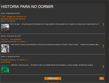 Tablet Screenshot of historiaparanodormiranhell.blogspot.com