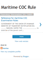 Mobile Screenshot of maritimecocrule.blogspot.com