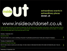 Tablet Screenshot of insideoutdorset.blogspot.com